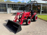 Tym Allrad-Kompakttraktor T265 HST mit Industriebereifung, Frontlader, Palettengabel, OPG-Dach -Vorführer