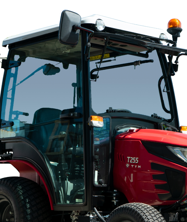 Tym Vollkabine mit Heizung und Lärmschutzpaket für Tym Kompakttraktor T255