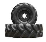 Tym Ackerstollenbereifung Radial vorne: 23x8,5-12, hinten: 280/70 R18 passend für Tym Allrad-Kompakttraktor T255