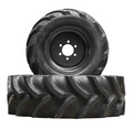 Tym Ackerstollenbereifung Radial vorne 260/70 R16, hinten 360/70 R24 passend für Tym Allrad-Kompakttraktor F25 + F50