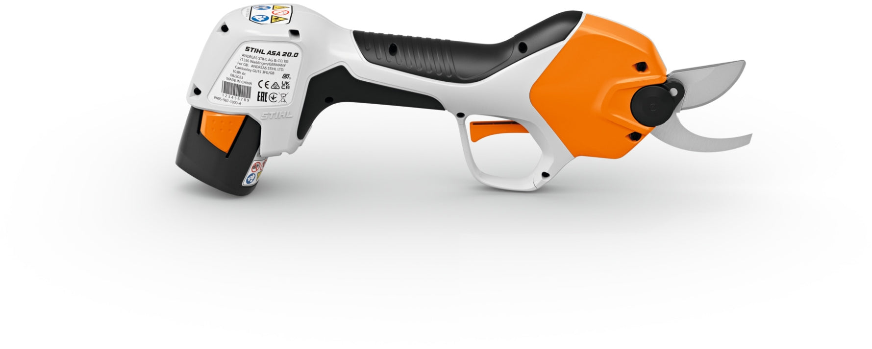 STIHL Akku Astschere ASA 20, mit Akku AS 2 und Ladegerät AL1