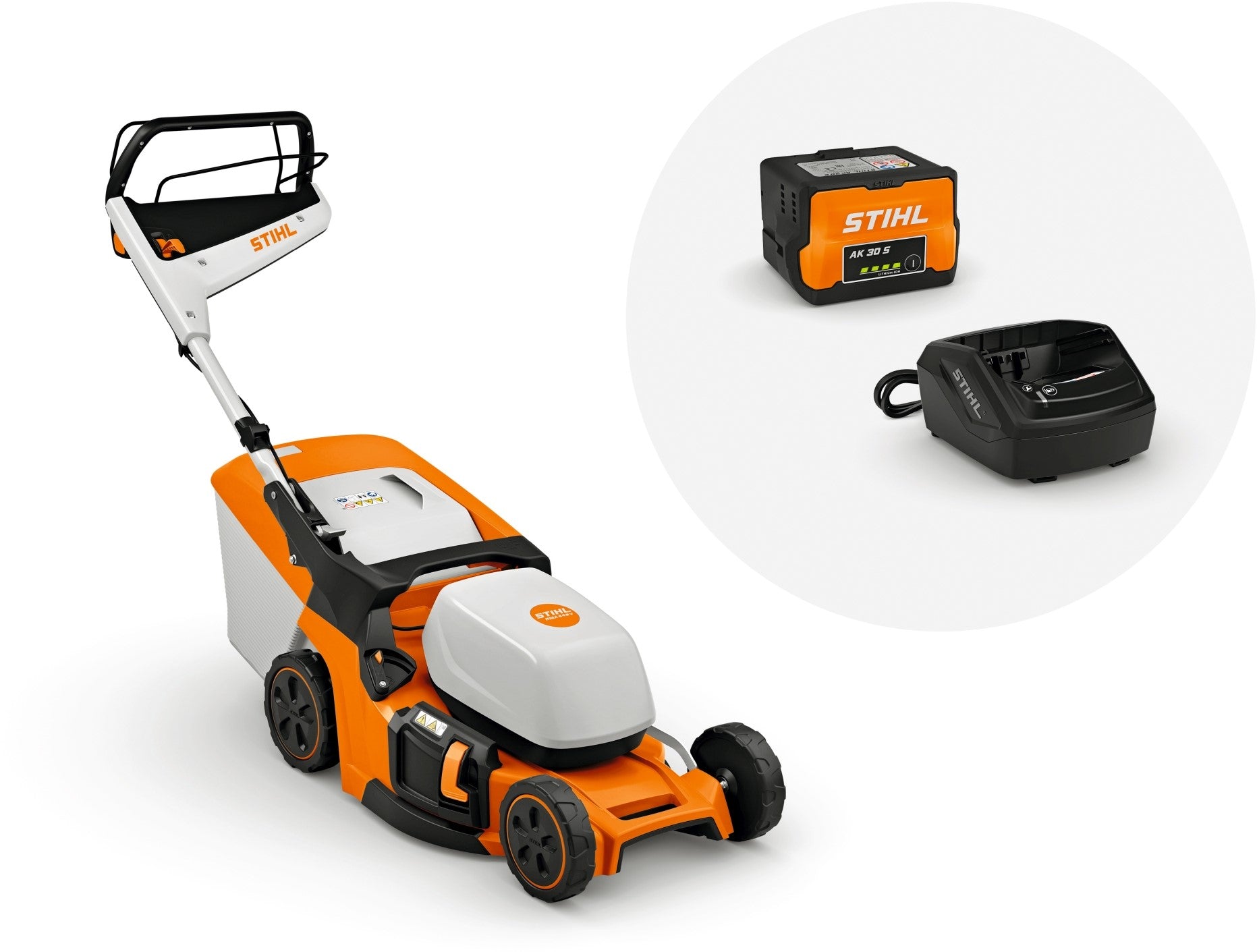 STIHL Akku-Rasenmäher RMA 448 V, mit Akku AK 30 S und Ladegerät AL 101