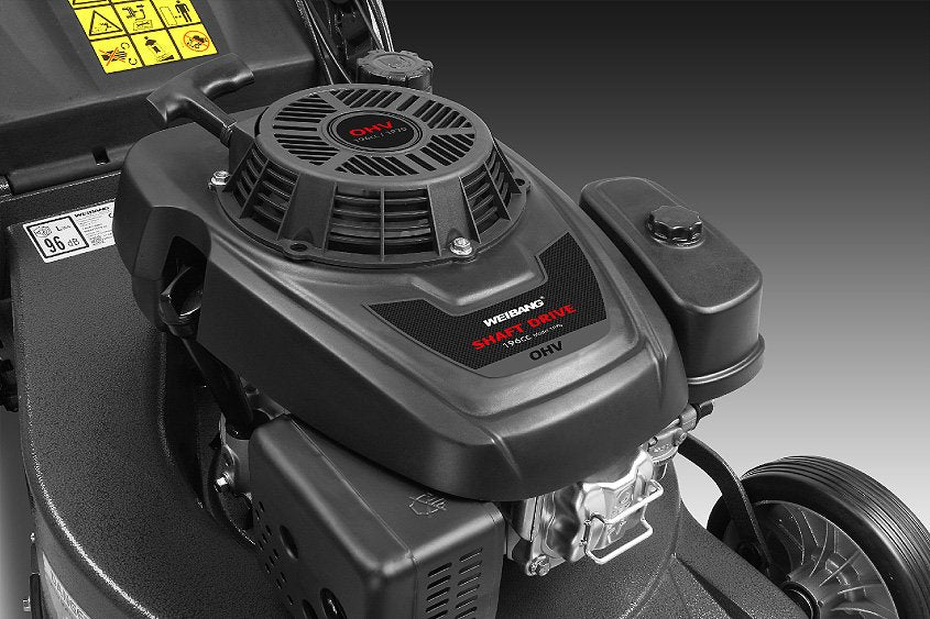 Weibang Benzin-Rasenmäher mit Radantrieb WB 537 SC V 3-1