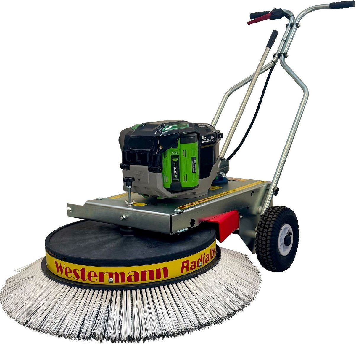 Westermann Radialbesen WR 870 EGO Draht-Bürste - ohne Akku und Ladegerät