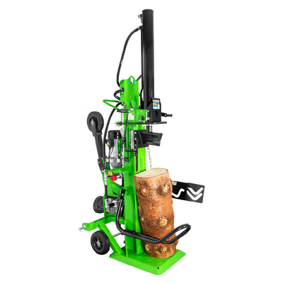 Holzspalter mit Elektro- und Zapfwellenantrieb