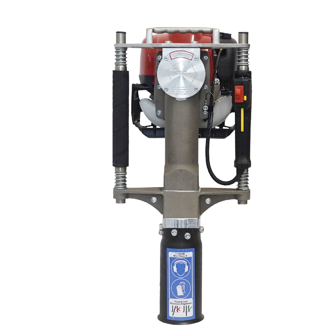 geo-bil Motor-Pfahlramme NZ112-35-Zelt mit Zelt-Nagel Adapter