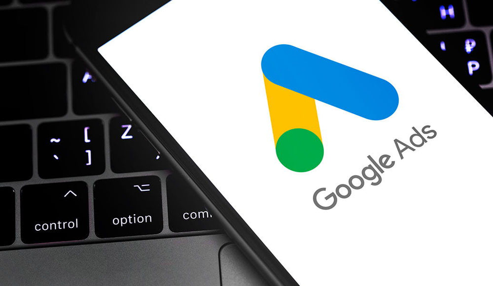 Google Ads auf dem Smartphone