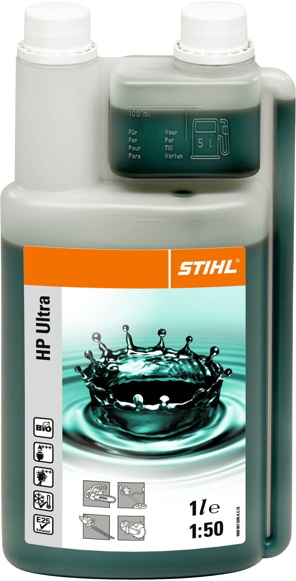 STIHL 2-Takt-Motorenöl HP Ultra 5 l (für 250 l Kraftstoff)