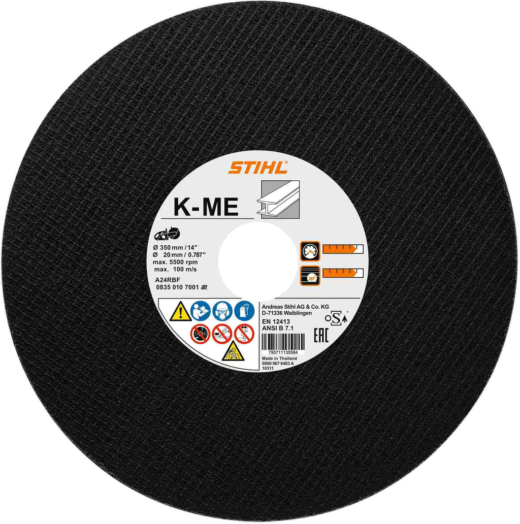 STIHL Kunstharz-Trennschleifscheibe Stahl, Ø 350 mm/14"