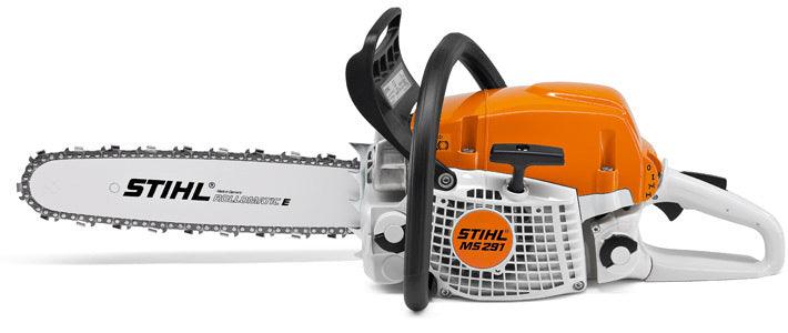 STIHL Benzin-Motorsäge MS 291, RM3, Schienenlänge 35cm - Modell 2023 - MotorLand.at