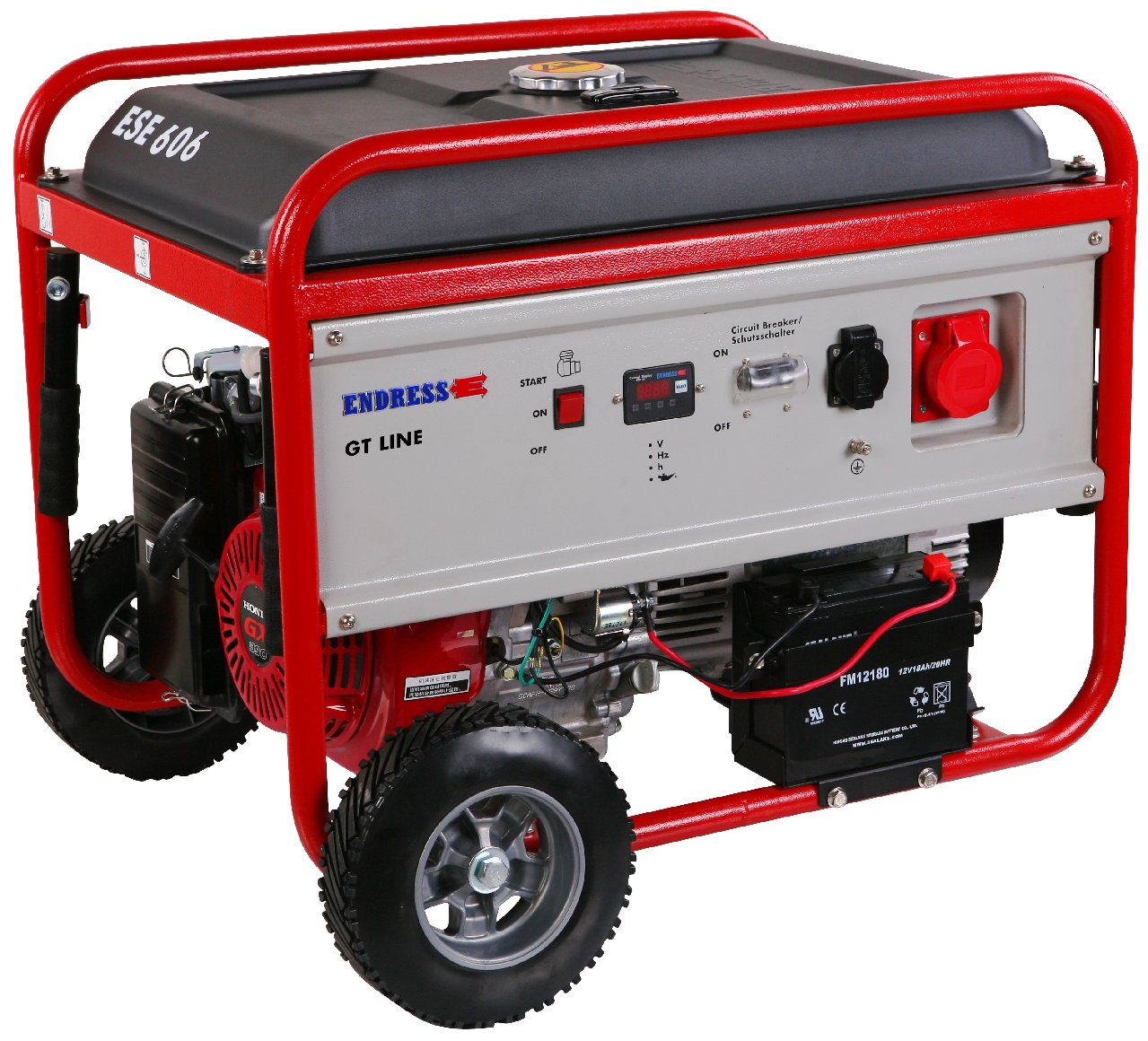 Endress Benzin-Stromerzeuger Classic Power Line ESE 606 DHS-GT ES Non EU - Modell 2025
