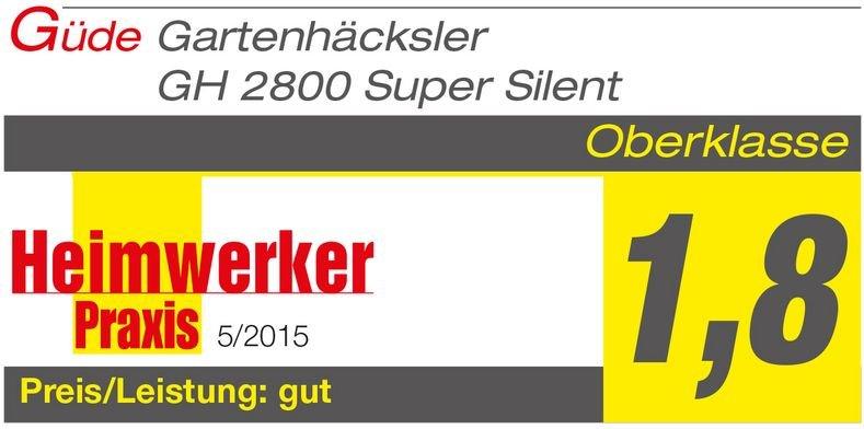 Güde Elektro-Gartenhäcksler GH 2800 Super Silent - MotorLand.at