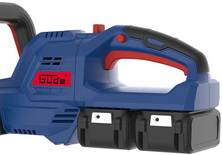 Güde Akku-Heckenschere HS 36-302-30 mit 2x Akkupack und Schnellladegerät