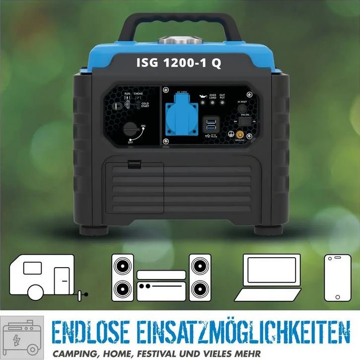 Güde Inverter-Stromerzeuger ISG 1200-1 Q - Modell 2025