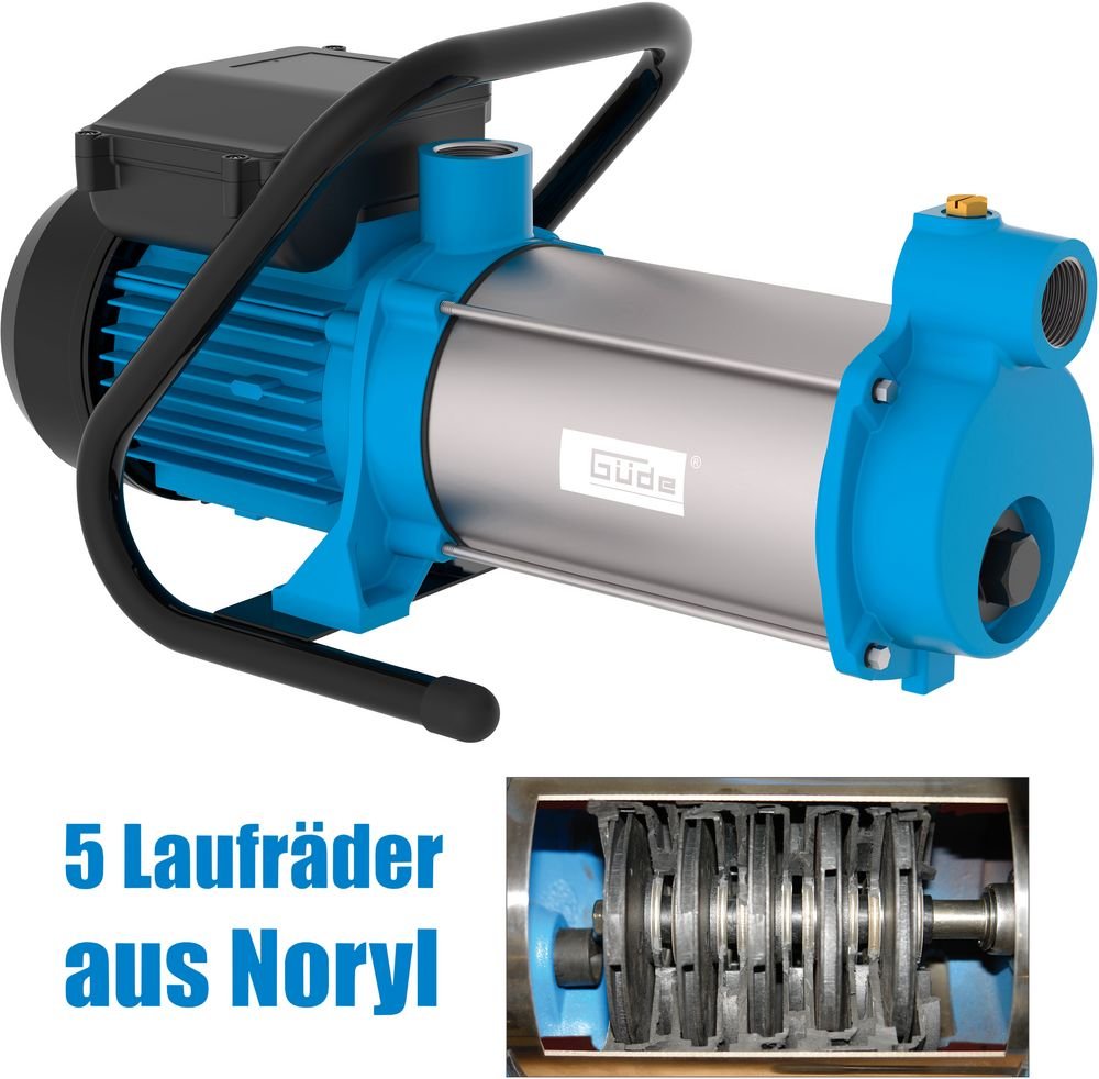 Güde Elektro-Gartenpumpe MP 120/5A/GJ - Modell 2025