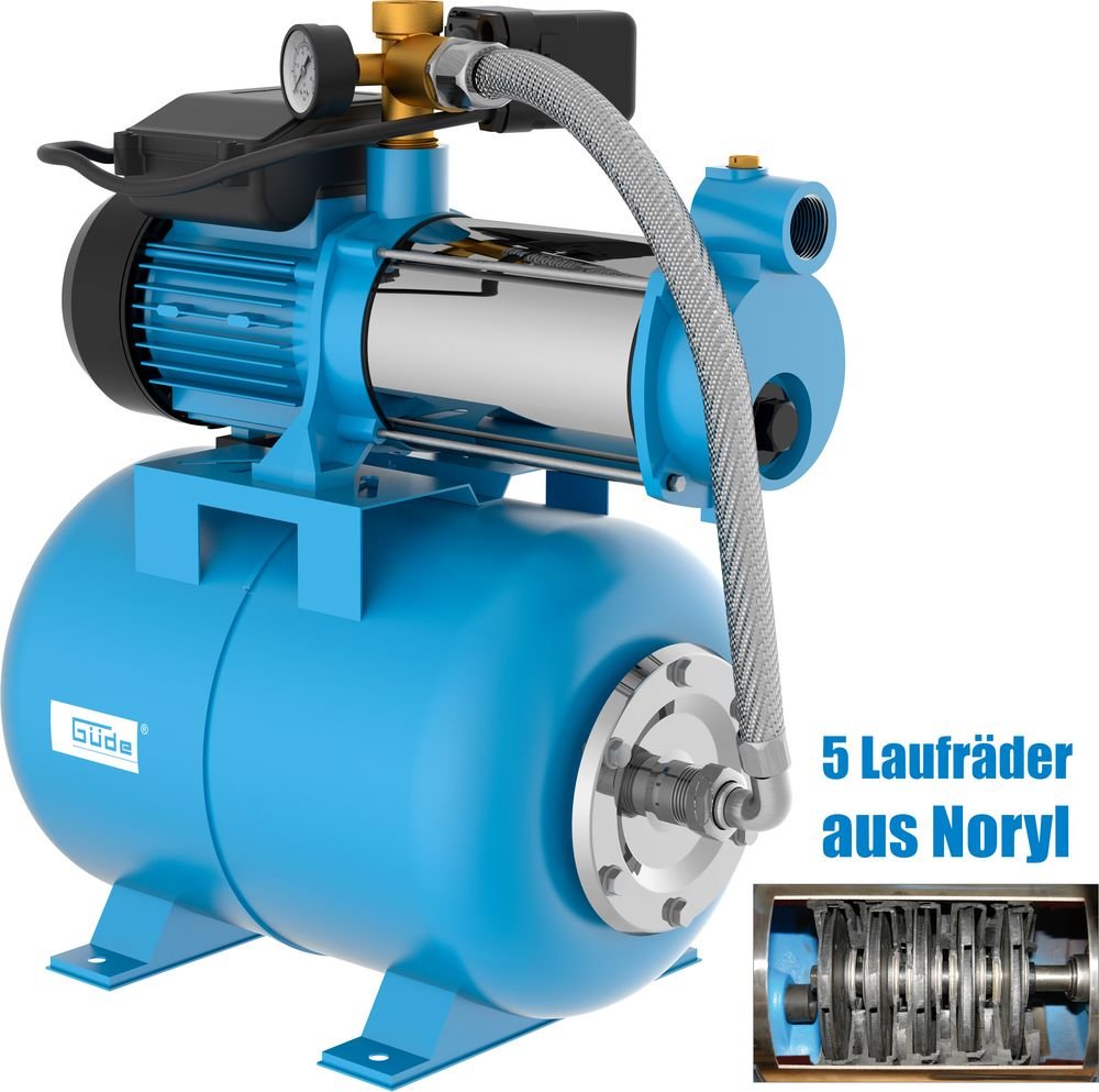 Güde Hauswasserwerk MP 120/5A 24 LT