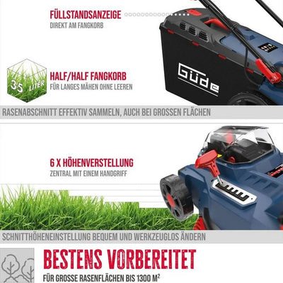 Güde Akku-Rasenmäher RM 36-0.37 - Modell 2025
