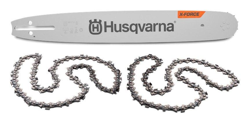 Husqvarna Ersatz-Set H25 56 TG / .325  / 1,5 mm HM Kit Kit 1x Schiene & 2x Kette H25 - MotorLand.at