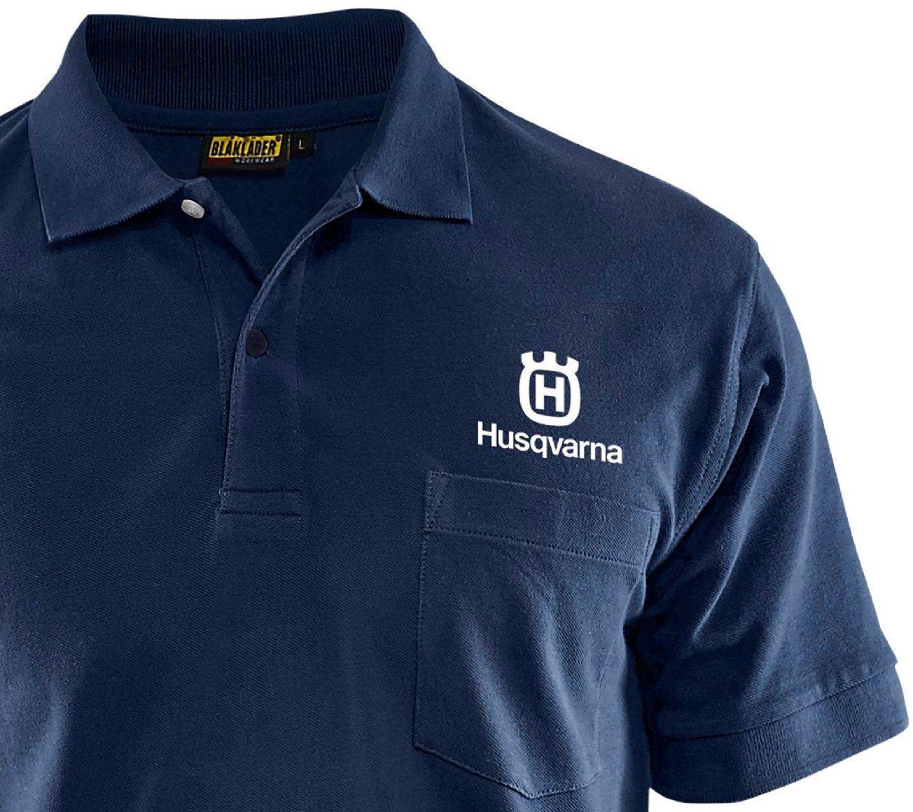 Husqvarna Poloshirt Shirt marine - MotorLand.at