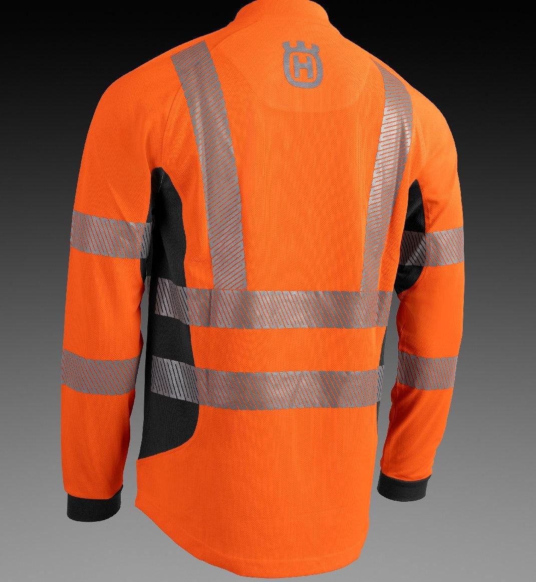 Husqvarna T-Shirt langarm Technical High Viz EN20471 Schutzklasse 2 - Modell 2023 - MotorLand.at