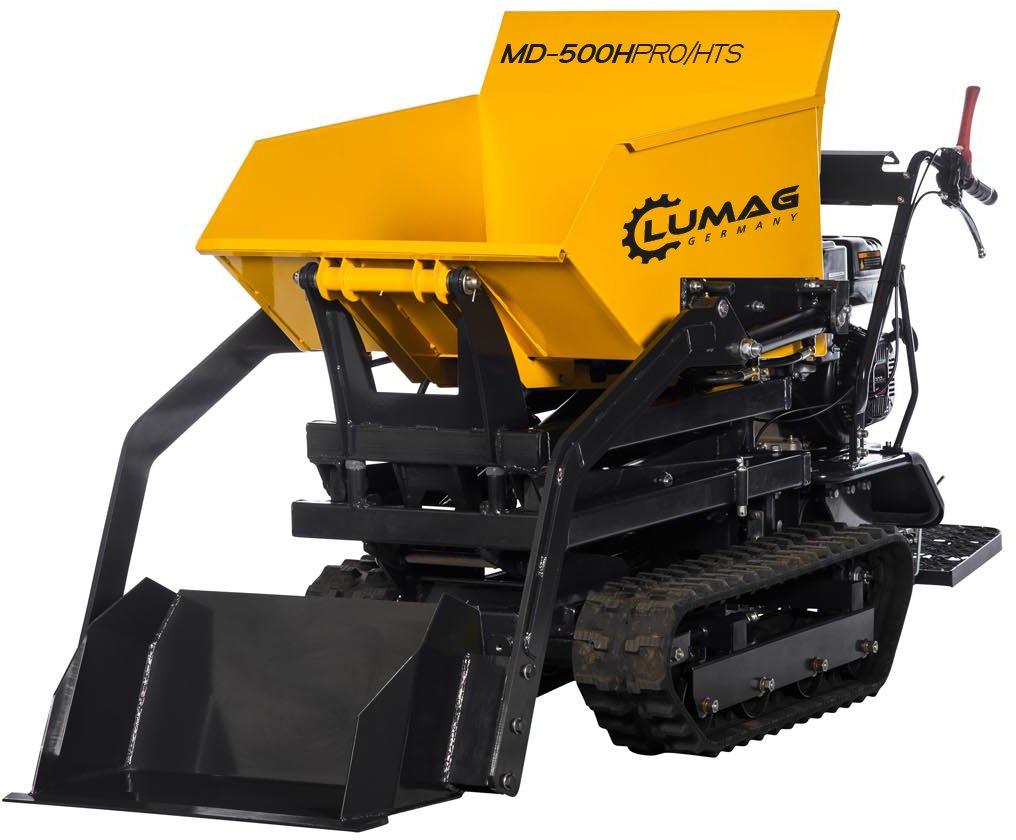 Lumag Hydr. Benzin-Raupendumper (High-Tip-Funktion) MD 500H PROHTS (mit Schaufel) - Modell 2023 - MotorLand.at