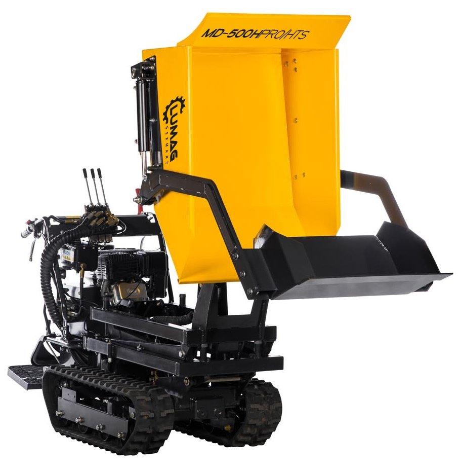 Lumag Hydr. Benzin-Raupendumper (High-Tip-Funktion) MD 500H PROHTS (mit Schaufel) - Modell 2023 - MotorLand.at