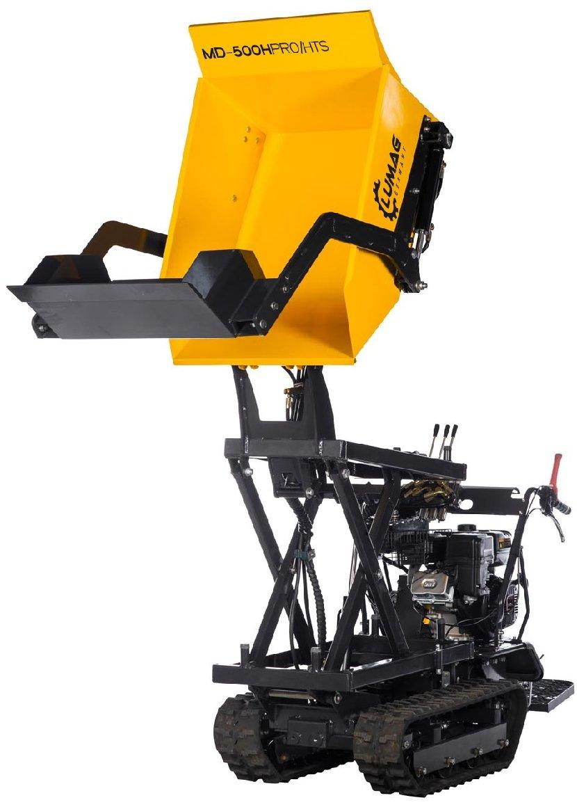 Lumag Hydr. Benzin-Raupendumper (High-Tip-Funktion) MD 500H PROHTS (mit Schaufel) - Modell 2023 - MotorLand.at