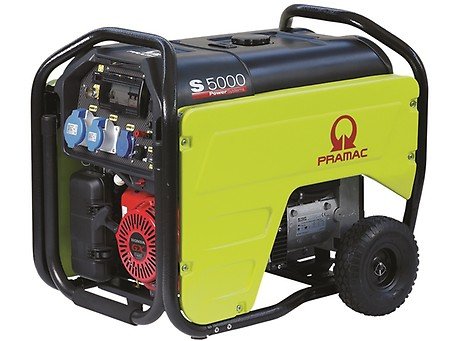 Pramac Benzin-Stromerzeuger S 5000 - PD412SH1Z03 Iso/Großtank