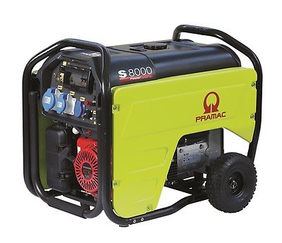 Pramac Benzin-Stromerzeuger S 8000 - PD612SH1Z03 Iso/Großtank